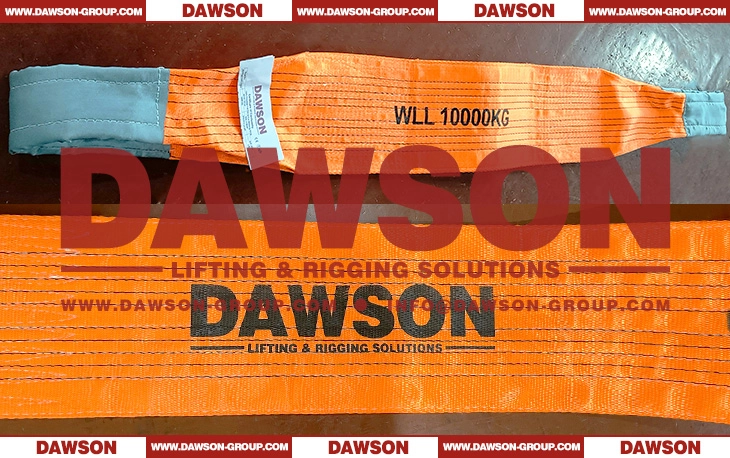WLL 10 Ton 3m Polyester Webbing Sling Lifting Sling- Dawson Group Ltd. - China Manufacturer, Supplier
