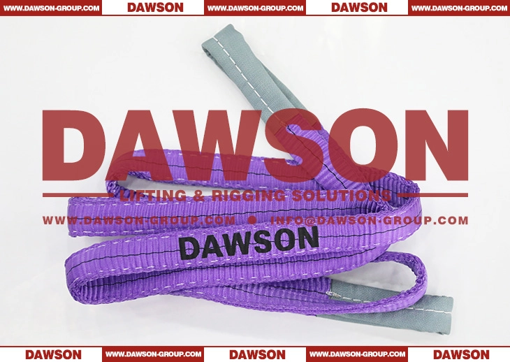 WLL 1 Ton 2M Polyester Lifting Webbing Sling- Dawson Group Ltd