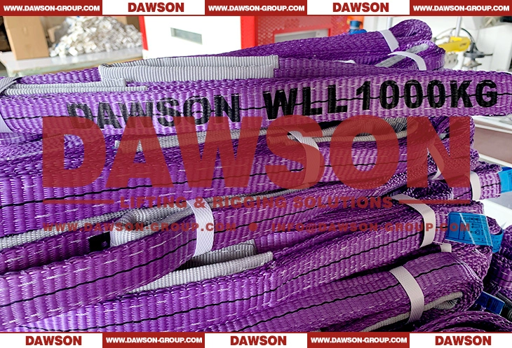 WLL 1 Ton Polyester Lifting Webbing Slings- Dawson Group Ltd. - China Manufacturer, Supplier