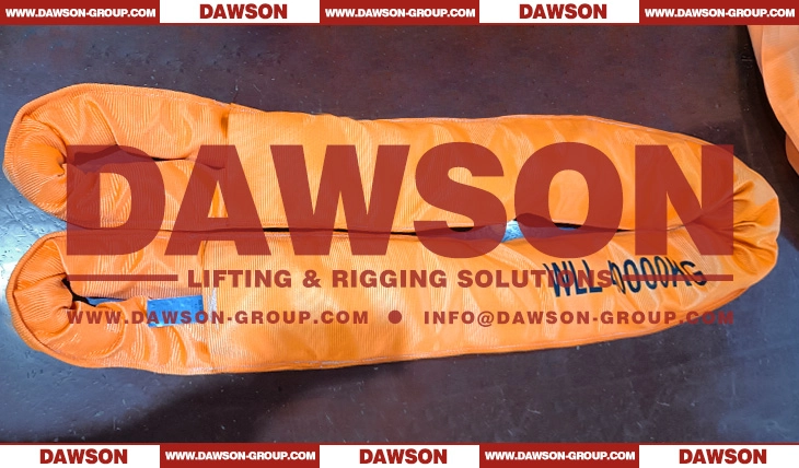 WLL 40 TON 40000KG Eye & Eye Round Lifting Slings - Dawson Group Ltd. - China Manufacturer, Supplier, Factory (1)