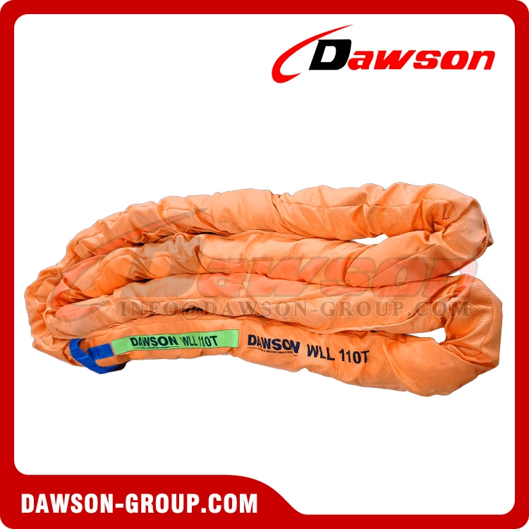 WLL 110 Ton x 5m Specialized Lifting Polyester Round Sling to AS 4497 | Industrial Rigging Lifting Belt
