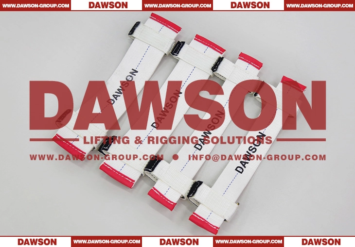 1 Inch (25MM) DAWSON &times; TYSONNEEMA HMPE UHMWPE Synthetic Fiber Corner Protector with 2 Velcro Straps for Round Sling and Webbing Lifting Sling- Dawson Group Ltd. - China Manufacturer, Supplier, Factory