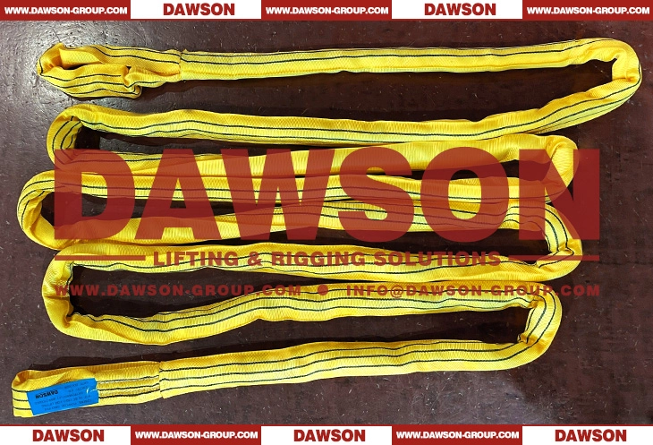 WLL 15T Eye & Eye Round Lifting Slings - Dawson Group Ltd.