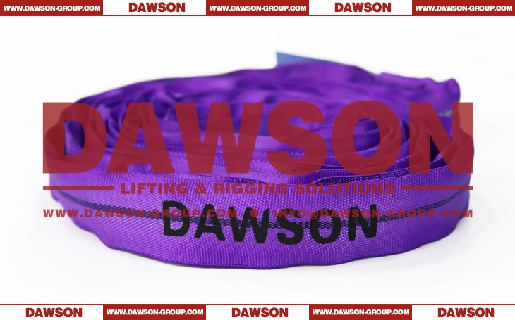 WLL 1T 6m Polyester Round Sling 1000KG Lifting Sling - Dawson Group Ltd. - China Manufacturer, Supplier, Factory