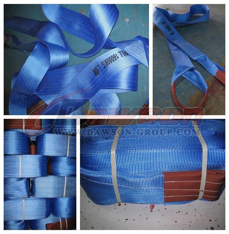 WLL 16 Ton 8m Polyester Webbing Slings- Dawson Group Ltd. - China Manufacturer, Supplier