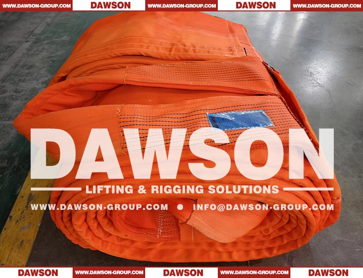 WLL 60 Ton 6m Polyester Heavy Duty Webbing Sling- Dawson Group Ltd. - China Manufacturer, Supplier, Factory