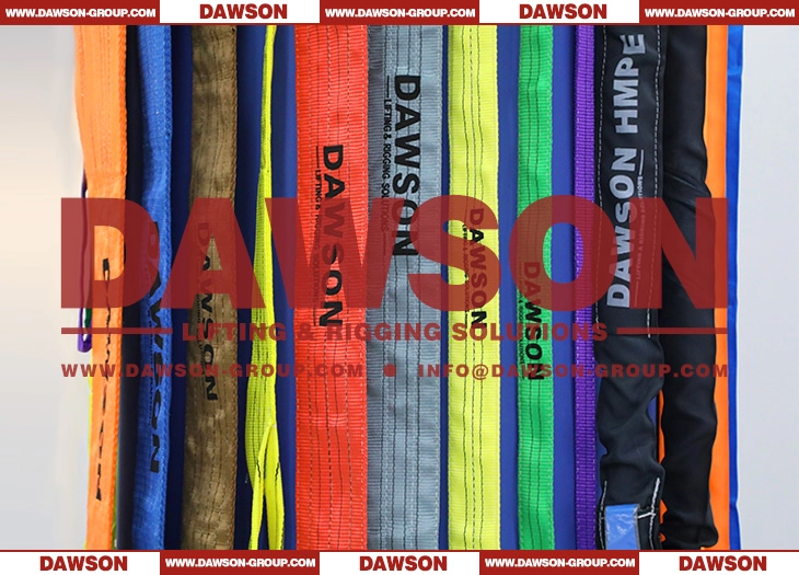 Polyester Lifting Slings Heavy Duty Webbing Slings - Dawson Group Ltd. - China Manufacturer