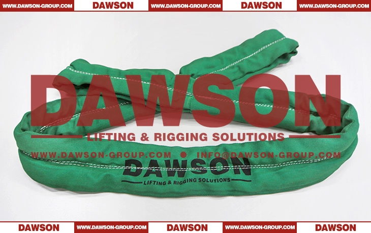 WLL 12T DAWSON &times; TYSONNEEMA TWIN-ROUTE High-performance Synthetic Round Sling EN1492-2 - Dawson Group Ltd. - China Manufacturer, Supplier, Factory