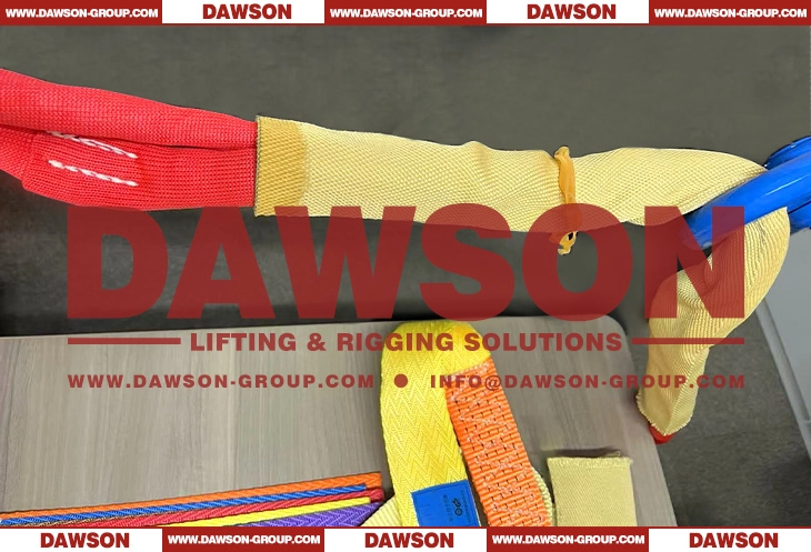 WLL 8T Aramid Fiber Fireproof Round Slings Sleeve - Dawson Group Ltd. - China Manufacturer, Supplier, Factory