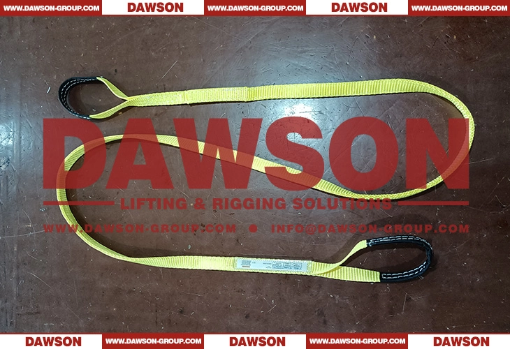 1.75 Inch x 3 Layers x 8,100 LBS Class 7 Eye and Eye Web Sling(ASME B30.9 WSTDA-WS-1)- Dawson Group Ltd.