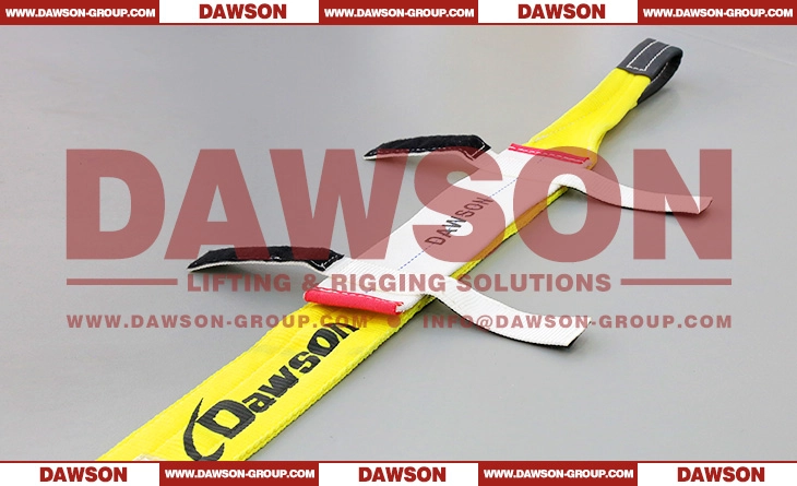 8 Inch (200MM) DAWSON &times; TYSONNEEMA HMPE UHMWPE Synthetic Fiber Corner Protector with 2 Velcro Straps for Round Sling and Webbing Lifting Sling- Dawson Group Ltd. - China Manufacturer, Supplier