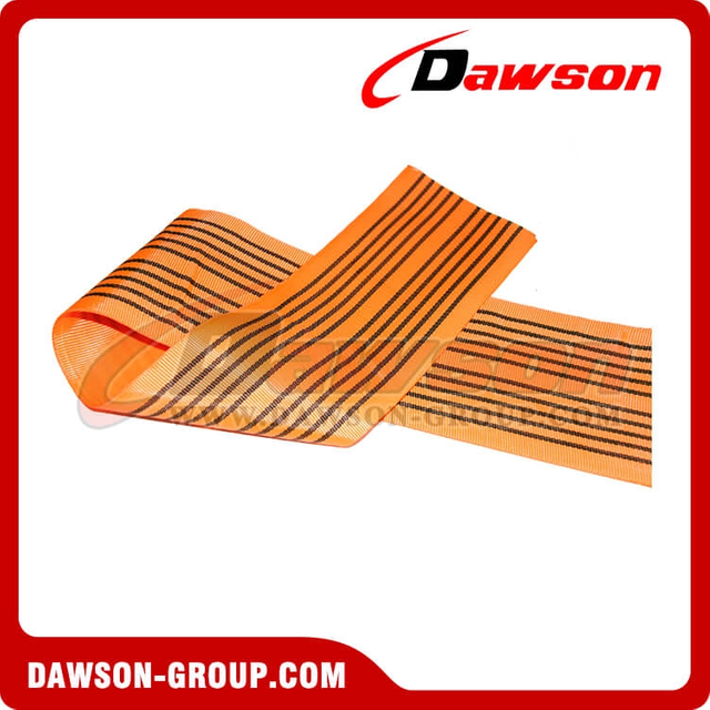 WLL 10T Polyester Round Lifting Slings Sleeve Tube | High-Load Soft Round Sling Sleeve 10000kg