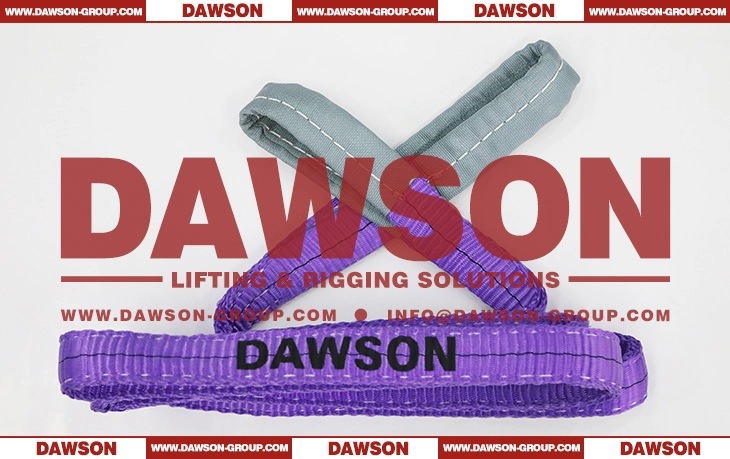WLL 1 Ton 2M Polyester Webbing Slings 1000kg Lifting Slings- Dawson Group Ltd. - China Manufacturer