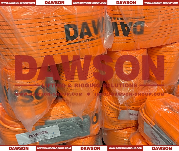 WLL 10 Ton 6m Polyester Webbing Sling- Dawson Group Ltd.