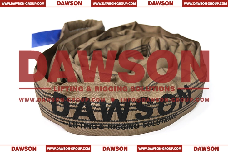 WLL 6T 4m Polyester Round Slings 6000KG Lifting Slings - Dawson Group Ltd.