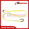 1" x 3 Layers x 10 FT x 4650 LBS Class 7 ASME B30.9 Crane Lifting Web Sling WSTDA-WS-1
