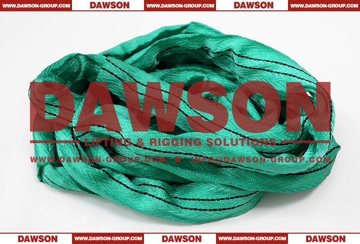 WLL 2T Fishbone Pattern Woven Round Sling Sleeve DAWSON EN1492-2 Polyester Round Sling Sleeve- Dawson Group Ltd.-China Manufacturer, Supplier