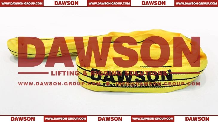 WLL 3T 2m Polyester Round Sling 3000KG Lifting Sling - Dawson Group Ltd. - China Manufacturer