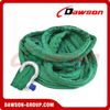 WLL 12T ASME/ANSI B30.9 Round Lifting Sling | Industrial Rigging Sling 12000KG