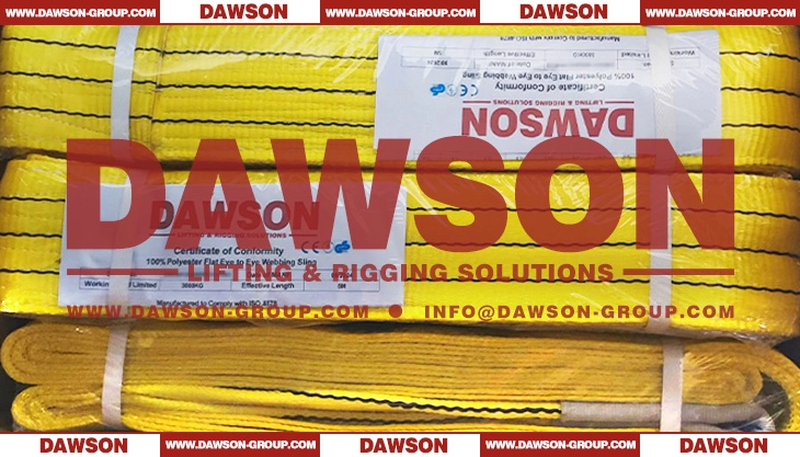 WLL 3 Ton 10M Polyester Webbing Sling Lifting Slings- Dawson Group Ltd. - China Manufacturer.