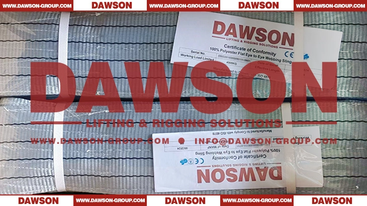 WLL 4 Ton 5m Polyester Webbing Slings- Dawson Group Ltd. - China Manufacturer, Supplier, Factory