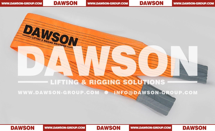WLL 10 Ton 3m Polyester Webbing Slings Lifting Slings- Dawson Group Ltd.