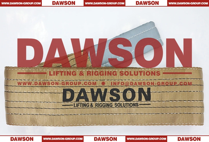 WLL 6 Ton 8m Polyester Webbing Sling 6000kg Lifting Sling- Dawson Group Ltd.- China Manufacturer