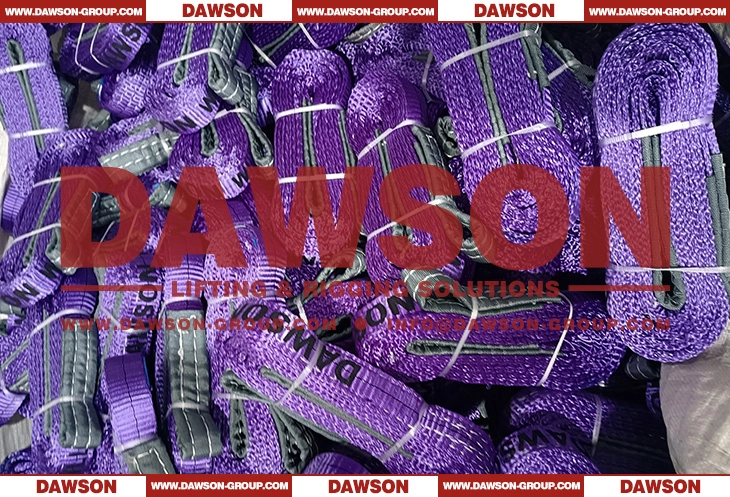 WLL 1 Ton 2M Polyester Webbing Slings- Dawson Group Ltd.
