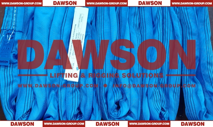 WLL 8T 3m Polyester Round Sling 8000KG Lifting Sling - Dawson Group Ltd. - China Manufacturer