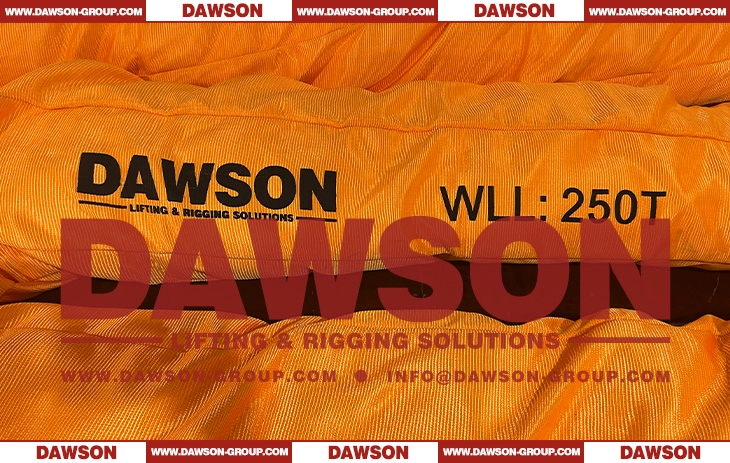 WLL 250T 4m Polyester Round Sling 250000KG Lifting Sling- Dawson Group Ltd. - China Manufacturer