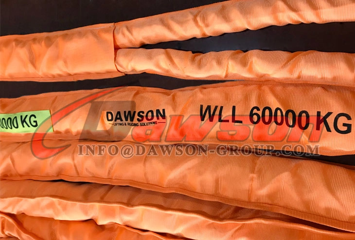WLL 60T Polyester Round Sling - Dawson Group Ltd. - China Manufacturer, Supplier, Factory
