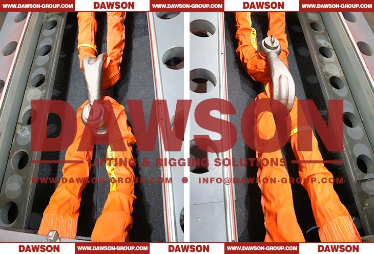 WLL 300T Polyester Round Slings 300000KG Lifting Slings - Dawson Group Ltd.