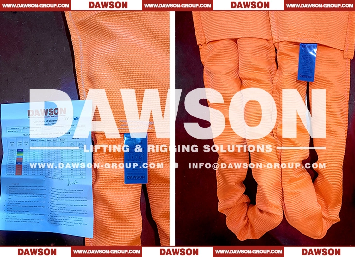 WLL 30 TON 30000KG Eye & Eye Round Lifting Slings - Dawson Group Ltd. - China Manufacturer, Supplier, Factory