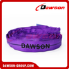 WLL 1 Ton x 2m High Toughness Polyester Round Sling to AS 4497 | Industrial Grade Lifting Sling