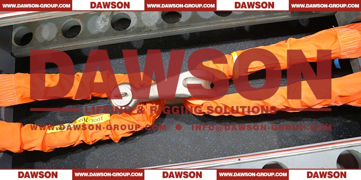 WLL 300T 14M Polyester Round Sling 300000KG Lifting Sling - Dawson Group Ltd. - China Manufacturer, Supplier (2)