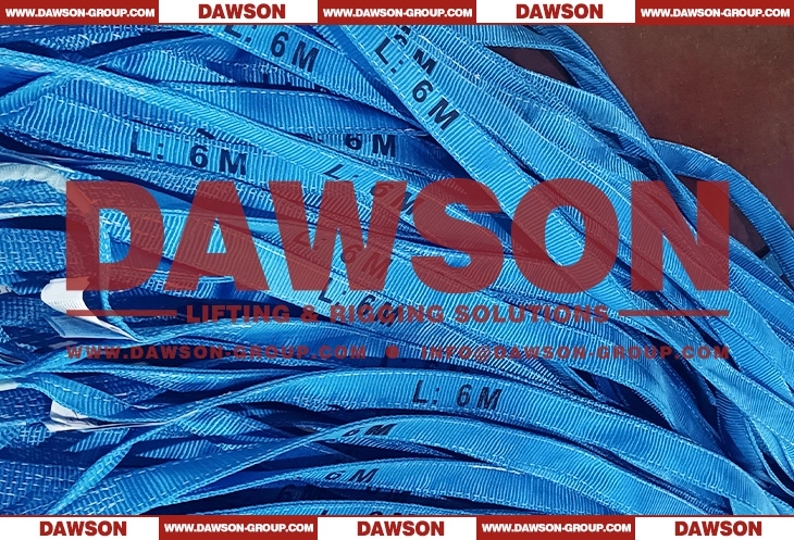 WLL 8 Ton 6m Polyester Web Sling - Dawson Group Ltd. - China Manufacturer, Supplier