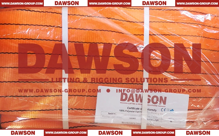 WLL 10 Ton 6m Polyester Webbing Sling Lifting Sling- Dawson Group Ltd. - China Manufacturer