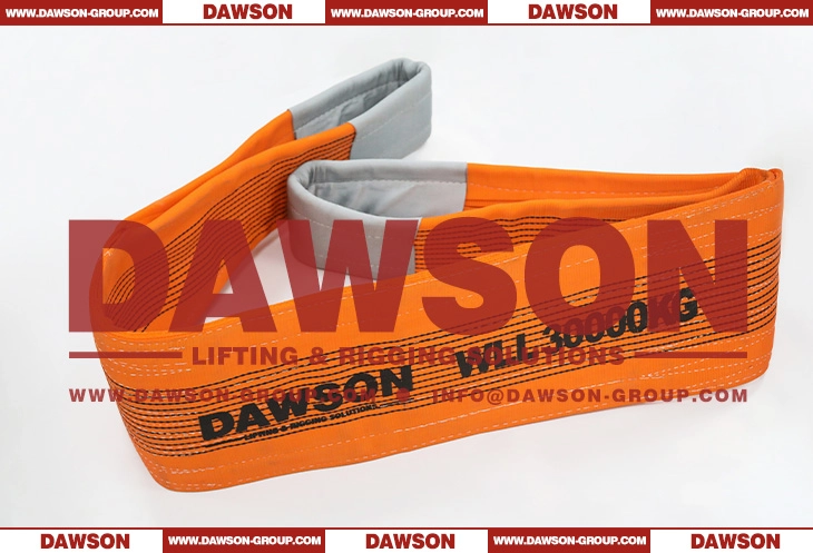 WLL 30 Ton 8m Polyester Web Sling- Dawson Group Ltd.