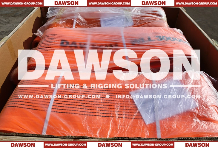 WLL 30 Ton 8m Industrial Crane Lifting Webbing Sling- Dawson Group Ltd.