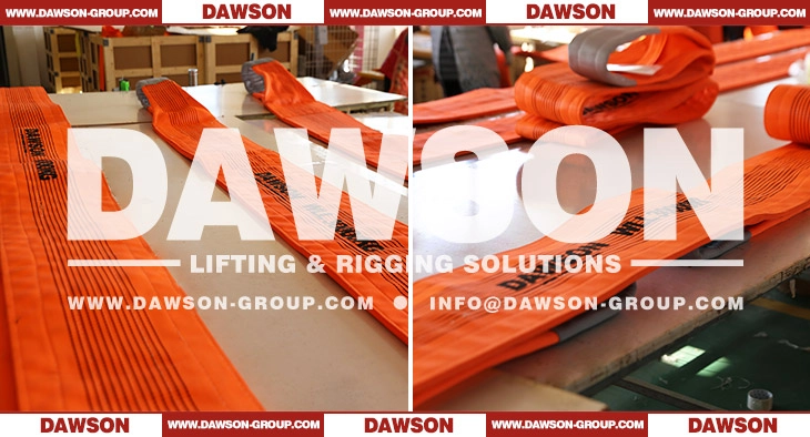 WLL 30 Ton 5m Flat Belt Lifting Sling- Dawson Group Ltd. - China Manufacturer, Supplier, Factory