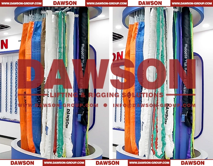 Polyester Round Sling Heavy Duty Lifting Slings Crane Slings Rigging Slings - Dawson Group Ltd. - China Manufacturer, Supplier