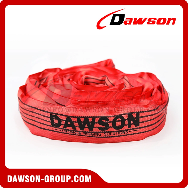 WLL 5 Ton x 0.5m Color Coded Polyester Round Sling to AS 4497 | Endless Soft Lifting Belt