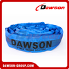 WLL 8 Ton x 10m Polyester Round Sling to AS 4497 | Flexible Synthetic Rigging Lifting Sling