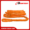 WLL 250T Extreme Industrial Eye & Eye Round Sling | Synthetic Lifting Sling EN 1492-2