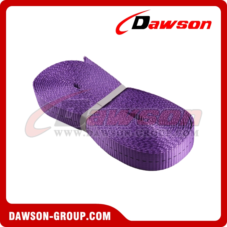 WLL 1-12 Ton Polyester Webbing Sling Materials, Dawson Brand Webbing Material For Slings