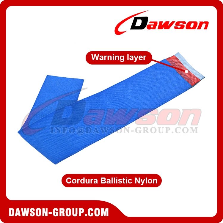 6" (150mm) DAWSON & TYSONNEEMA Cordura Ballistic Nylon Round Sling Protective Sleeve | High-Strength Heavy Duty Round Slings Sleeve