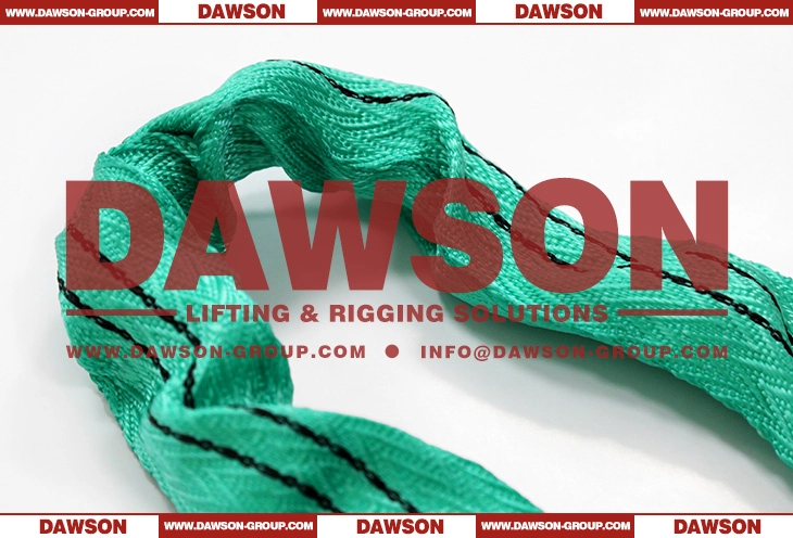 WLL 2T Fishbone Pattern Woven Round Sling Sleeve DAWSON EN1492-2 Polyester Round Sling Sleeve- Dawson Group Ltd. - China Manufacturer, Supplier