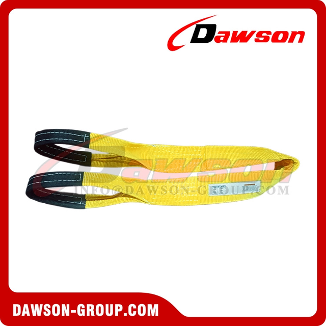 5" x 2 Layers x 13,700 LBS Class 7 ASME B30.9 Double Ply Eye & Eye Web Sling WSTDA-WS-1