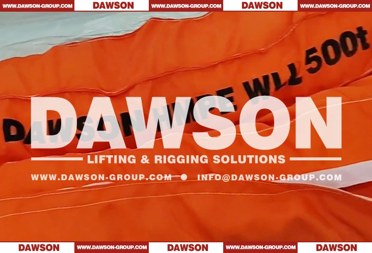 DAWSON & TYSONNEEMA WLL 30T HMPE UHMWPE Synthetic Fiber Heavy Duty Round Lifting Slings, Ultra-high Molecular Weight Polyethylene Endless Round Sling - Dawson Group Ltd. - China Manufacturer, Supplier, Factory