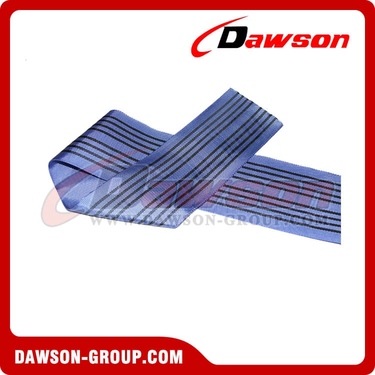 WLL 8T Soft Polyester Round Lifting Slings Sleeve | Safe Hoisting Round Sling Sleeve 8000kg